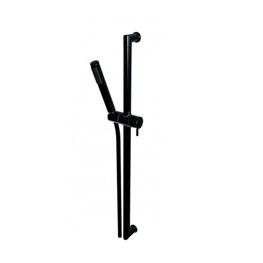 Saliscendi doccia Bossini Zen in ottone nero opaco con supporto doccia in abs by CeramicStore | Lo specialista del tuo bagno