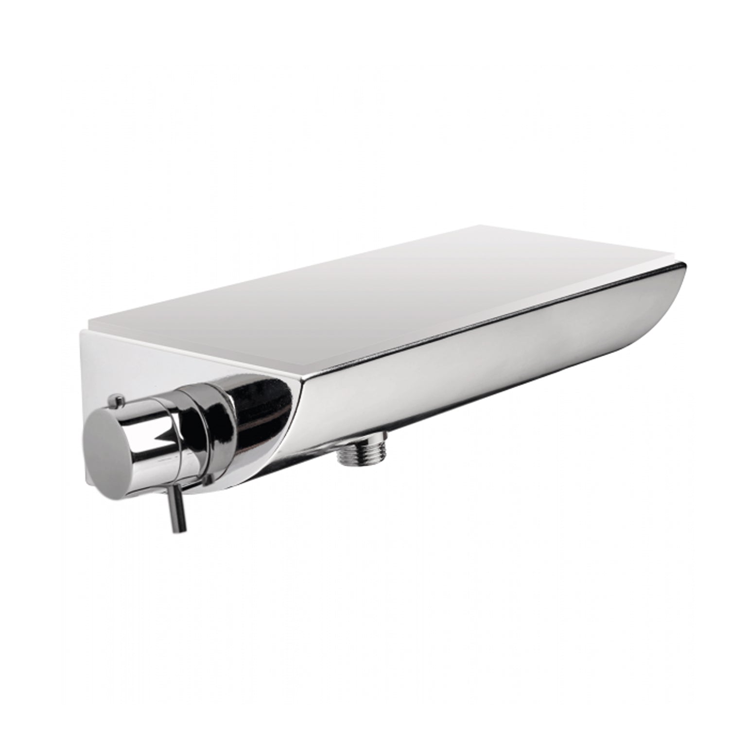 Miscelatore termostatico esterno doccia/ vasca di Bossini con mensola portaoggetti by CeramicStore | Lo specialista del tuo bagno