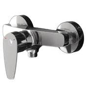 Miscelatore doccia esterno Orion ottone cromo con rosoni ed eccentrici by CeramicStore | Lo specialista del tuo bagno