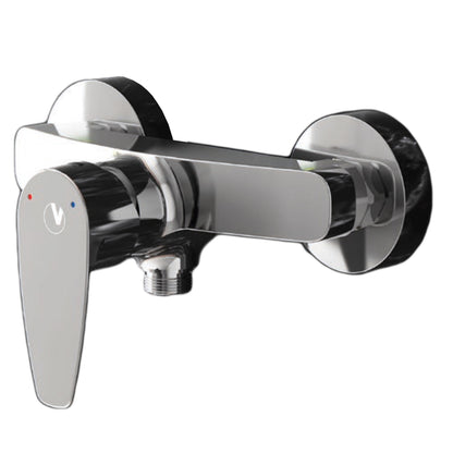 Miscelatore doccia esterno Orion ottone cromo con rosoni ed eccentrici by CeramicStore | Lo specialista del tuo bagno