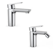 Composizione Orion con miscelatore lavabo+ bidet in ottone cromato by CeramicStore | Lo specialista del tuo bagno