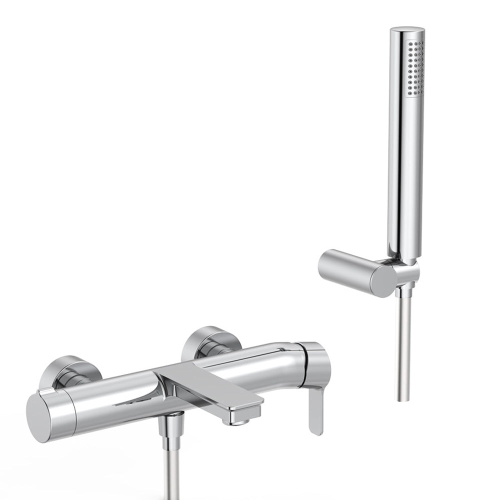 Miscelatore vasca esterno Brezza ottone cromo completo di set doccia by CeramicStore | Lo specialista del tuo bagno