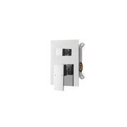 Miscelatore doccia meccanico ad incasso mod. 'Q' in ottone con deviatore 2 vie by CeramicStore | Lo specialista del tuo bagno