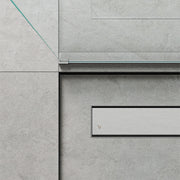 Canalina doccia rettangolare ad incasso 60x7 cm con cover full inox e membrana waterproof by CeramicStore | Lo specialista del tuo bagno