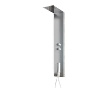Pannello doccia multifunzionale Milano TMS 145x49 cm con soffione in finitura a specchio by CeramicStore | Lo specialista del tuo bagno