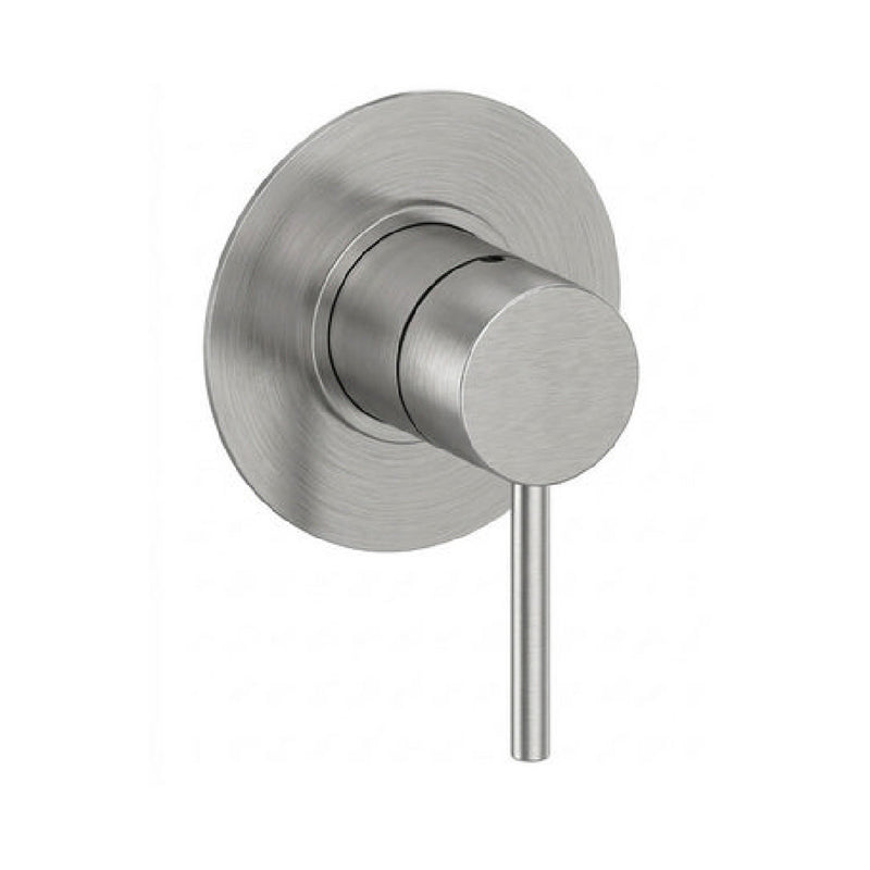 Miscelatore monocomando doccia a 1 via PVD Grigio Argo collezione Alba