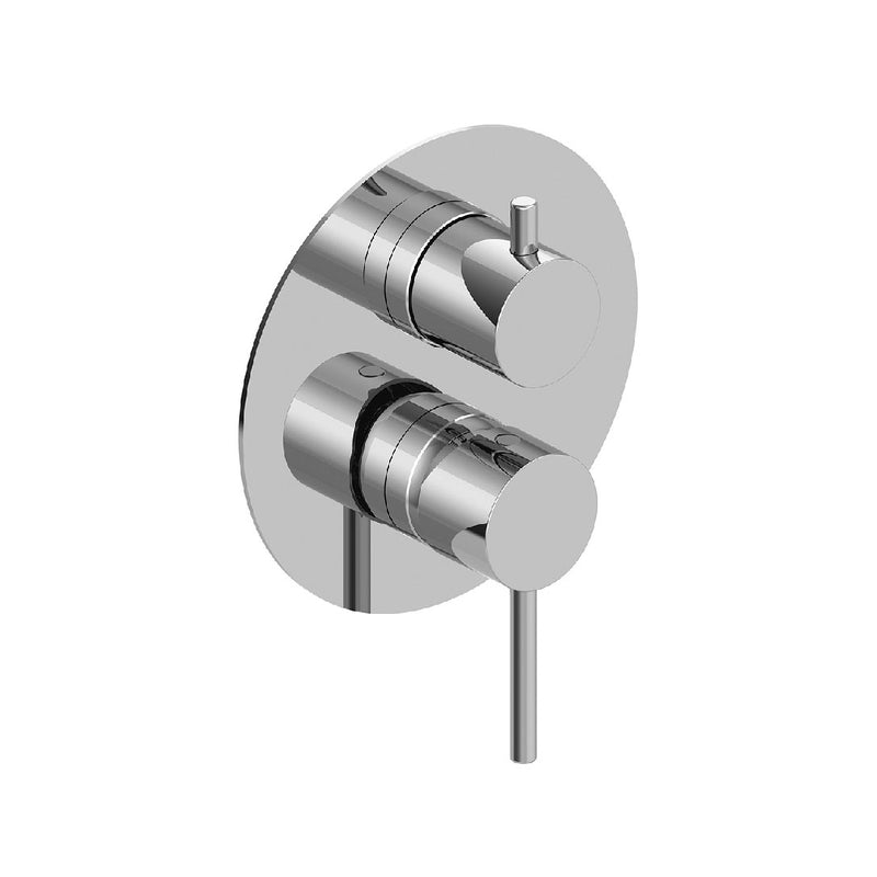 Miscelatore monocomando doccia con deviatore a 2 vie cromo lucido Argo collezione Alba