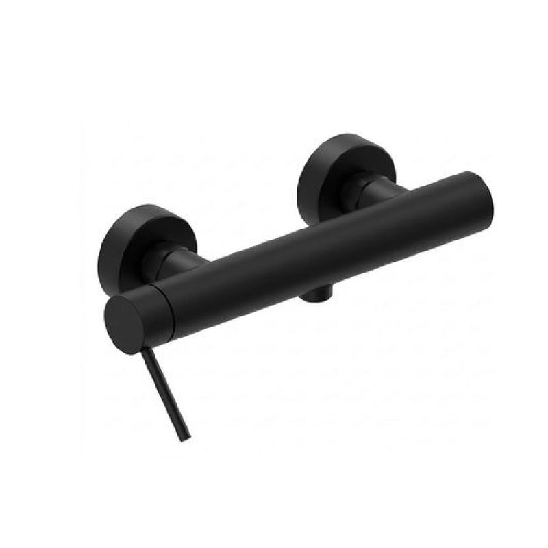 Miscelatore monocomando doccia esterno Nero Opaco Argo collezione Alba
