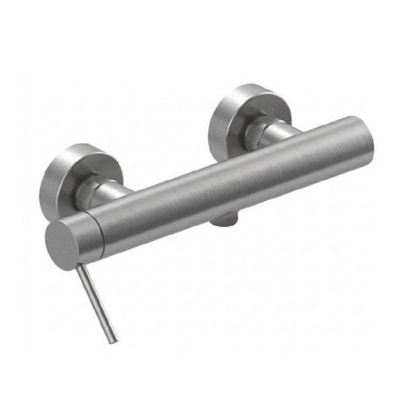 Miscelatore monocomando doccia esterno PVD Grigio Argo collezione Alba