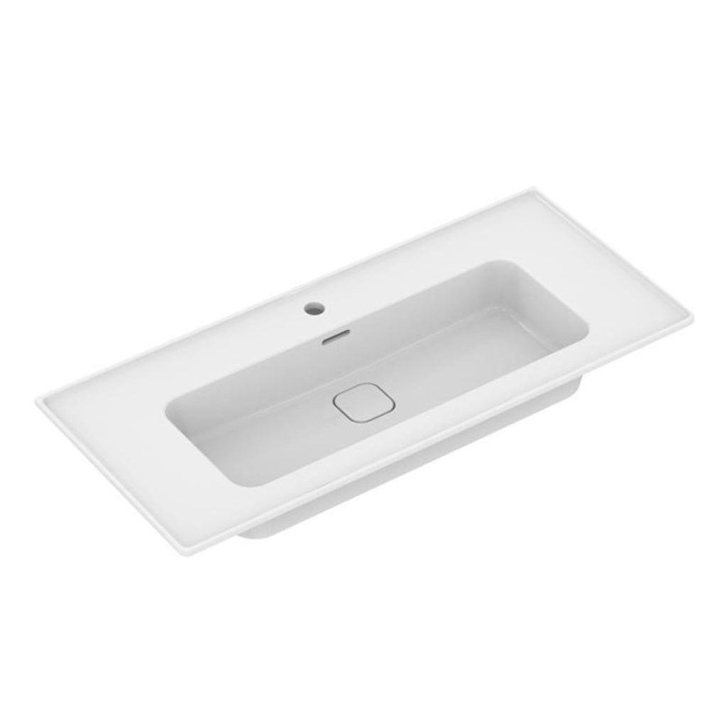 Lavabo sospeso da 100 cm Ideal Standard Strada II copripiletta in ceramica inclusa by CeramicStore | Lo specialista del tuo bagno