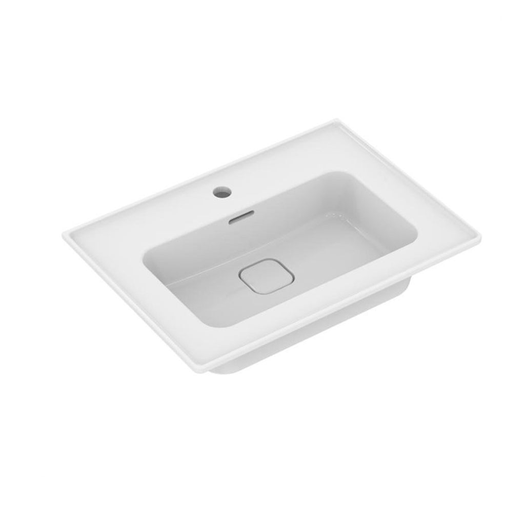 Lavabo sospeso da 60 cm Ideal Standard Strada II copripiletta in ceramica inclusa by CeramicStore | Lo specialista del tuo bagno