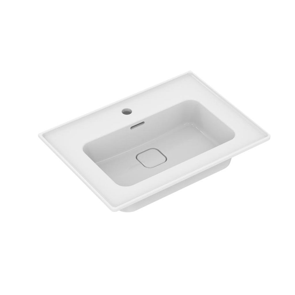 Lavabo sospeso da 50 cm Ideal Standard Strada II copripiletta in ceramica inclusa by CeramicStore | Lo specialista del tuo bagno