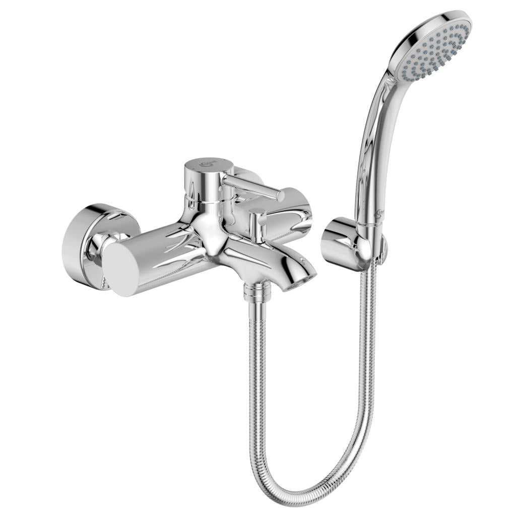 Miscelatore monocomando esterno vasca-doccia Ideal Standard Ceraline ottone cromato by CeramicStore | Lo specialista del tuo bagno