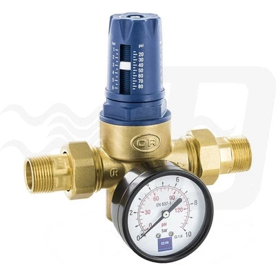 Riduttore di pressione a membrana twist pn 25 c/manometro 1