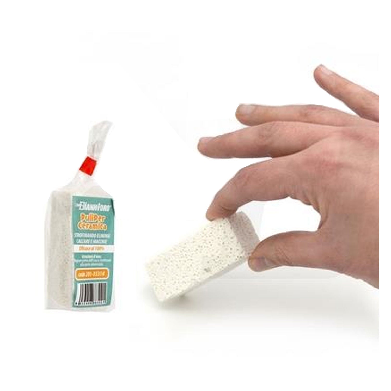 Puli per ceramica per rimuovere segni e calcare