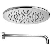 Soffione doccia tondo Paffoni Master diametro 225 mm in metallo cromato con braccio doccia da 40 cm by CeramicStore | Lo specialista del tuo bagno