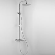 Colonna doccia termostatica Ares Althea LT con soffione tondo diametro 25 cm telescopica by CeramicStore | Lo specialista del tuo bagno