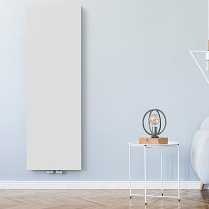 Termoarredo idraulico a piastra verticale modello TermoCrea Bianco 1200x585 mm interasse 50 mm By Scirocco by CeramicStore | Lo specialista del tuo bagno