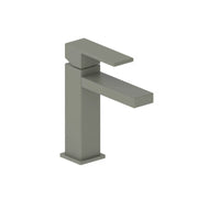 Miscelatore lavabo monocomando RubiFlux Square Mud con piletta di scarico click-clack - Grigio Fango by CeramicStore | Lo specialista del tuo bagno