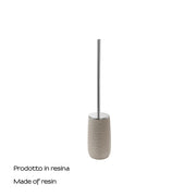 Scopino da appoggio in resina Gedy serie Gemini - Tortora by CeramicStore | Lo specialista del tuo bagno