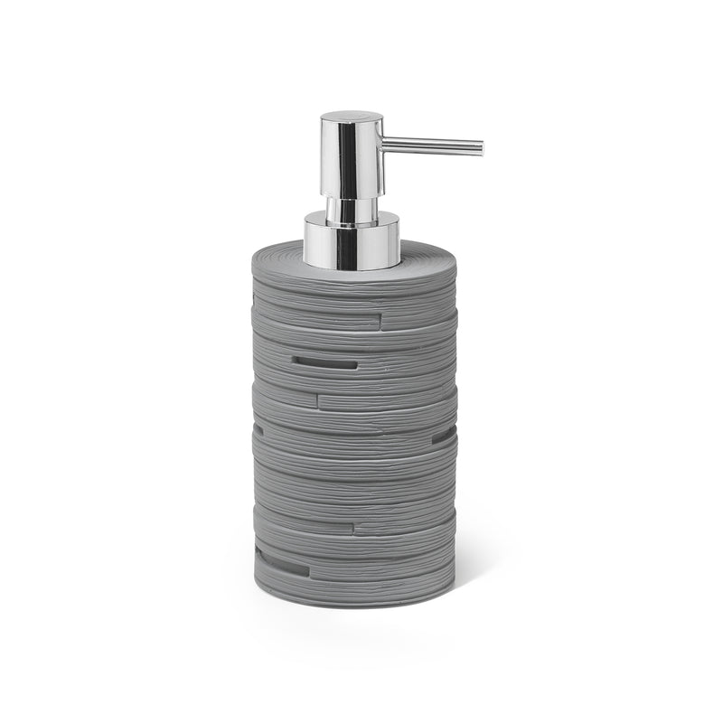 Dosasapone in resina con erogatore Gedy serie Helen - Grigio