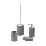 Scopino in resina Gedy serie Helen - Grigio by CeramicStore | Lo specialista del tuo bagno