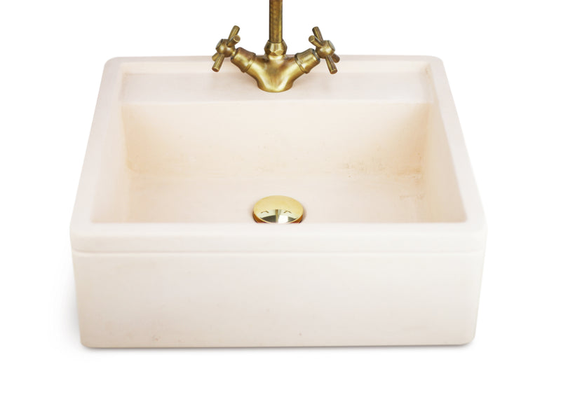 Lavello in cemento colorato rosa cm 45x42x16h cm modello Turia by CeramicStore | Lo specialista del tuo bagno
