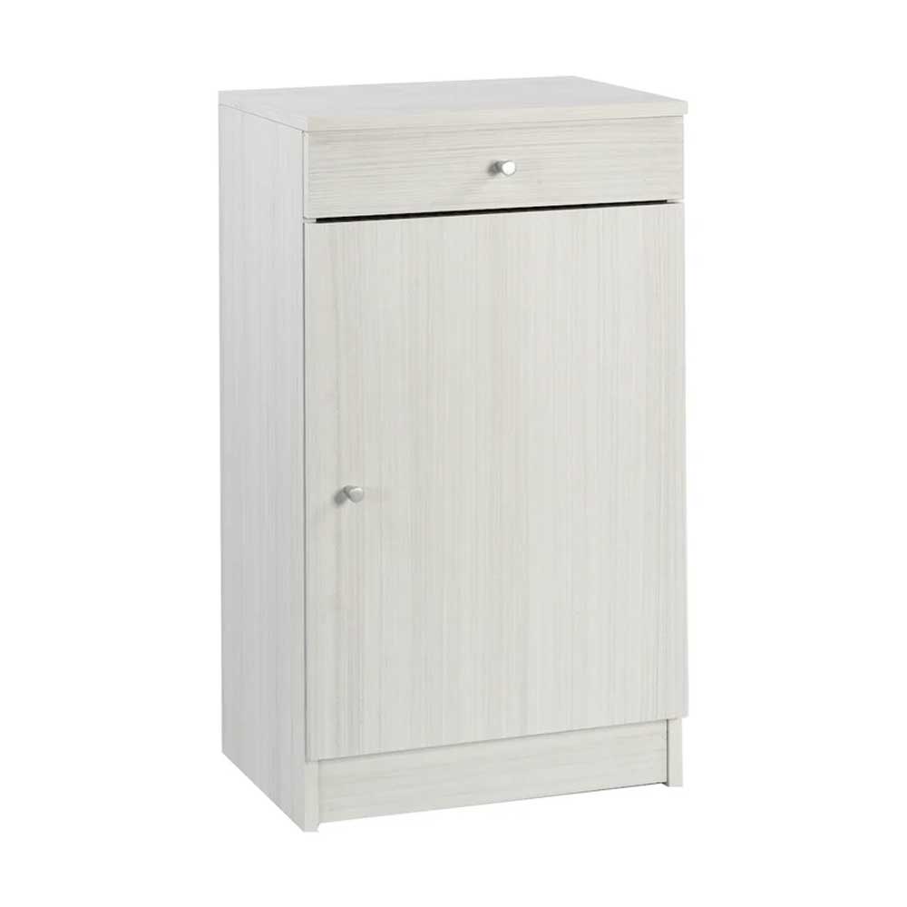 Mobile armadio portaoggetti con 1 anta e 1 cassetto finitura Eucalipto by Sarmog by CeramicStore | Lo specialista del tuo bagno