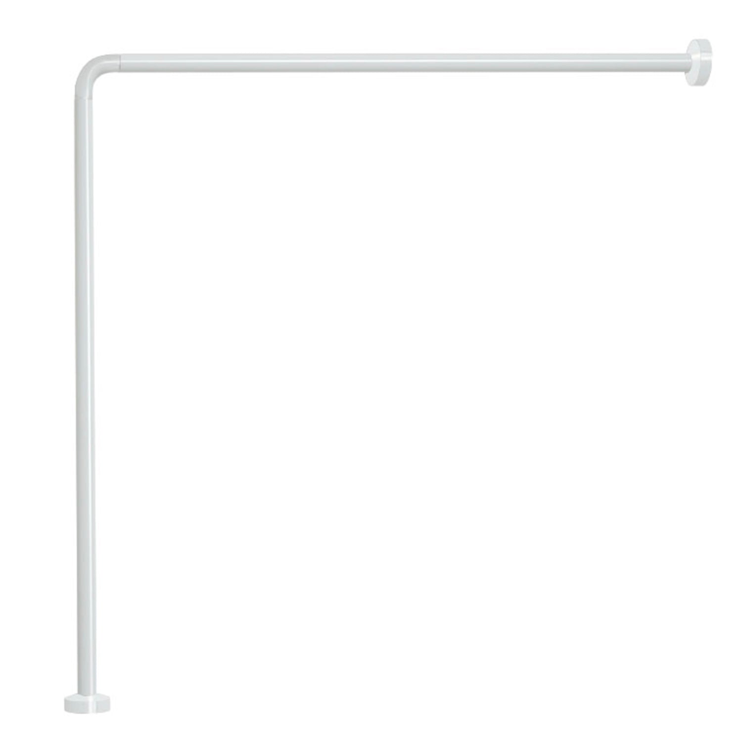 Asta doccia angolare in Alluminio 80x80 cm di Gedy - Bianco by CeramicStore | Lo specialista del tuo bagno