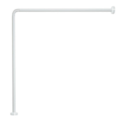 Asta doccia angolare in Alluminio 80x80 cm di Gedy - Bianco by CeramicStore | Lo specialista del tuo bagno