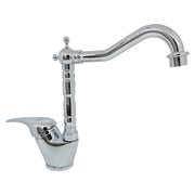 Miscelatore lavello laterale cromato con canna girevole tradizionale Celia by CeramicStore | Lo specialista del tuo bagno