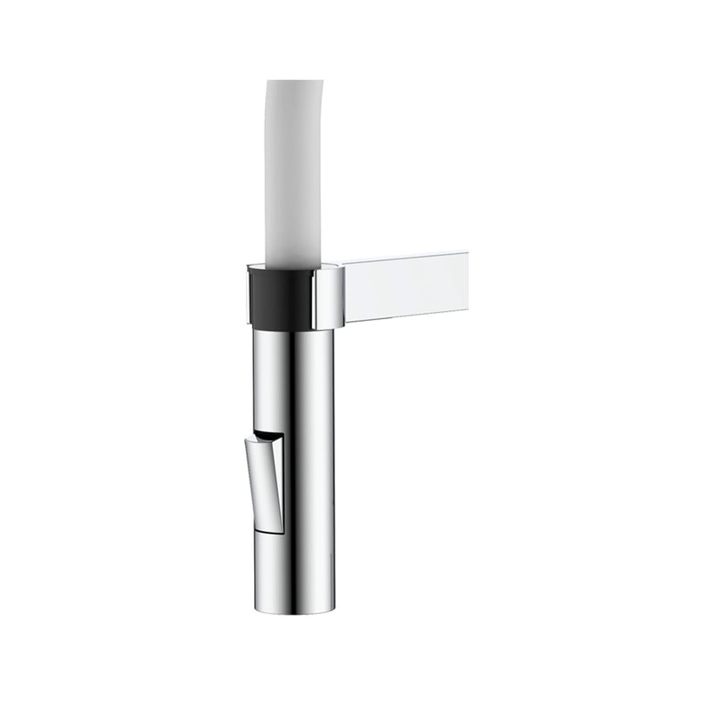 Miscelatore cucina con canna flessibile in silicone bianco con attacco magnetico Mixlav by CeramicStore | Lo specialista del tuo bagno