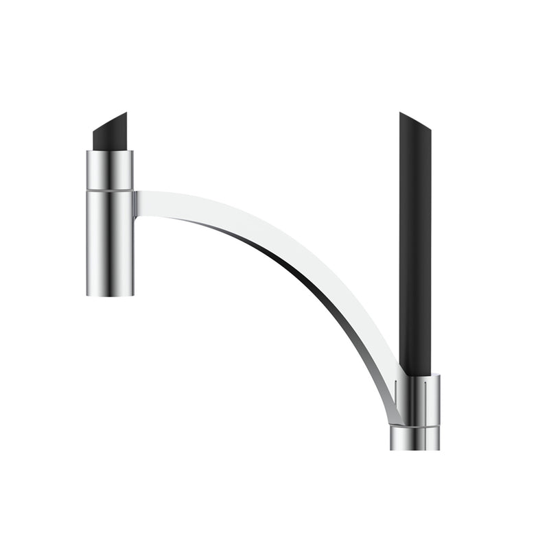Miscelatore cucina 1 getto con canna flessibile in silicone nero Mixlav by CeramicStore | Lo specialista del tuo bagno