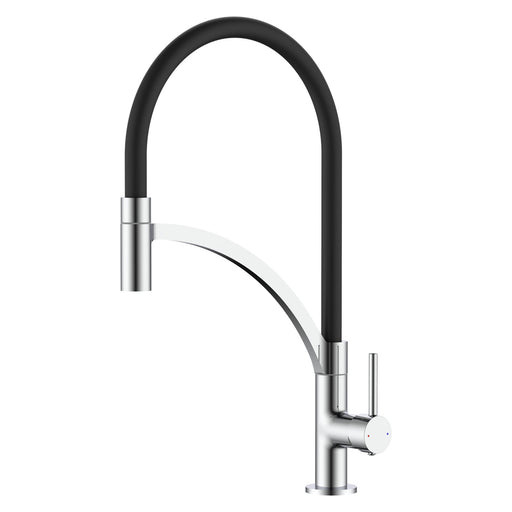 Miscelatore cucina 1 getto con canna flessibile in silicone nero Mixlav by CeramicStore | Lo specialista del tuo bagno
