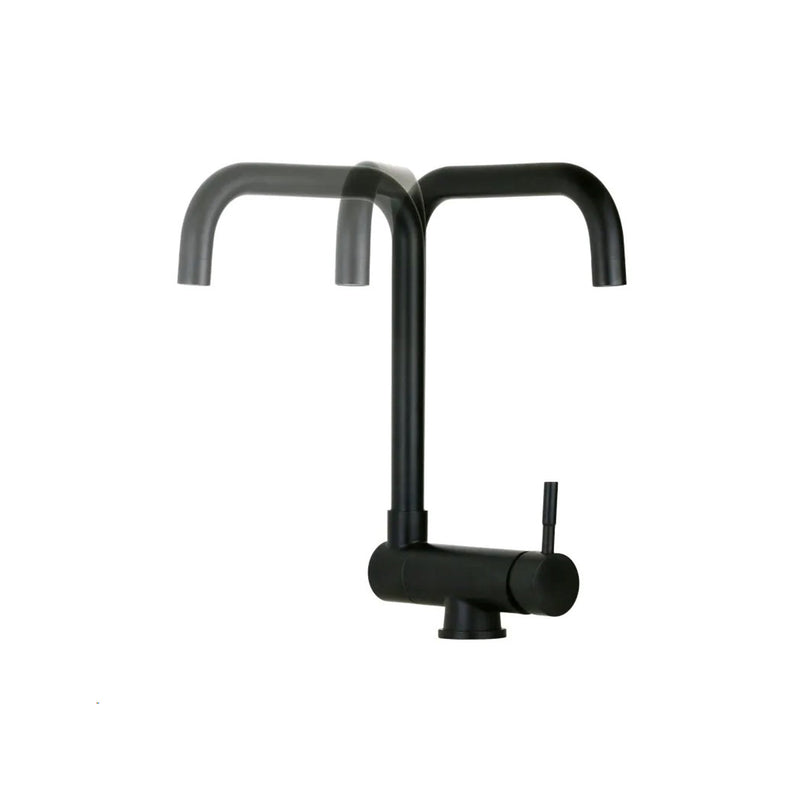 Miscelatore cucina con canna abbattibile nero opaco Mixlav by CeramicStore | Lo specialista del tuo bagno