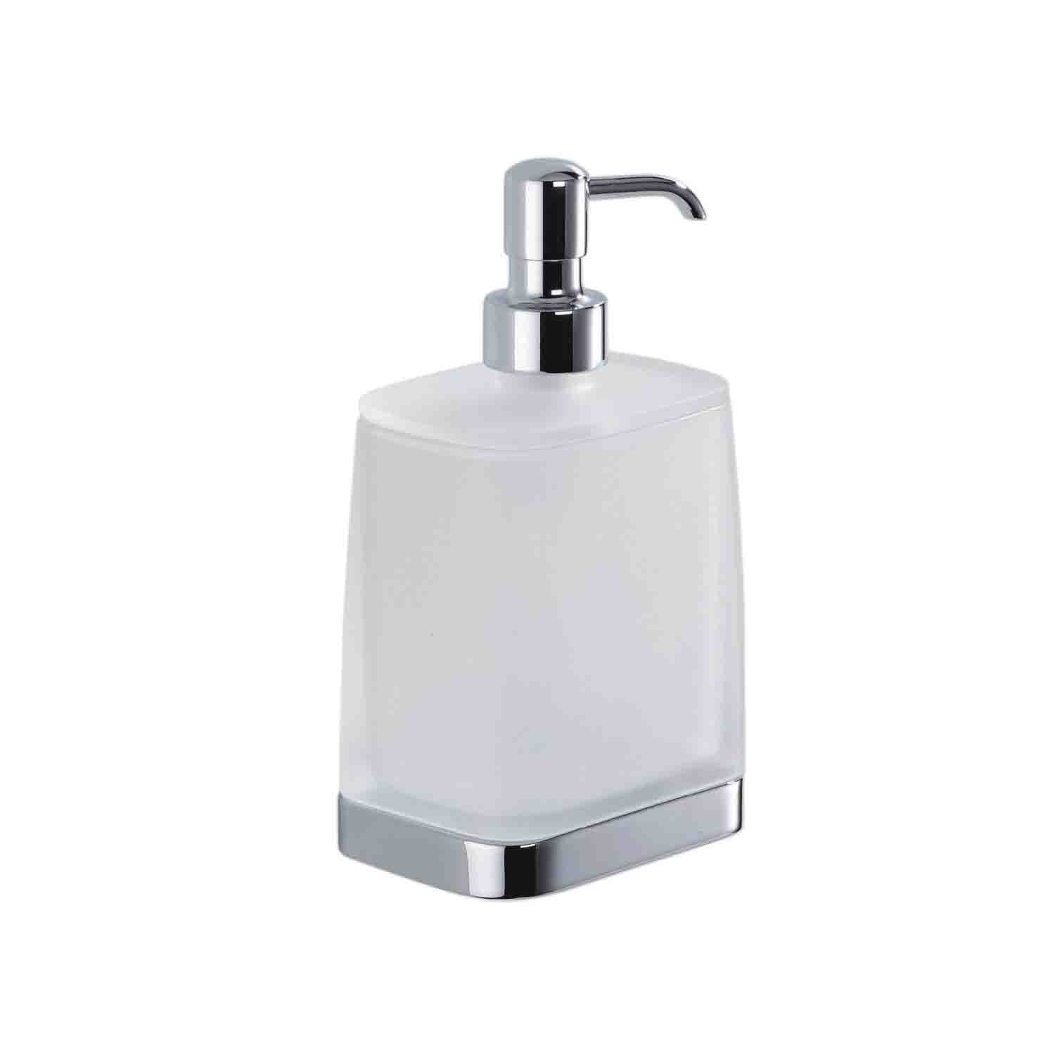 Spandisapone in ottone e vetro acidato collezione Time di Colombo Design by CeramicStore | Lo specialista del tuo bagno
