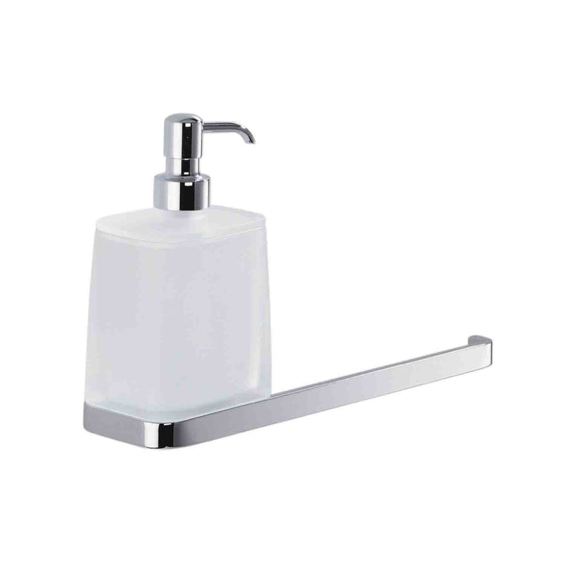 Spandisapone con portasalvietta bidet in ottone e vetro collezione Time di Colombo Desig by CeramicStore | Lo specialista del tuo bagno