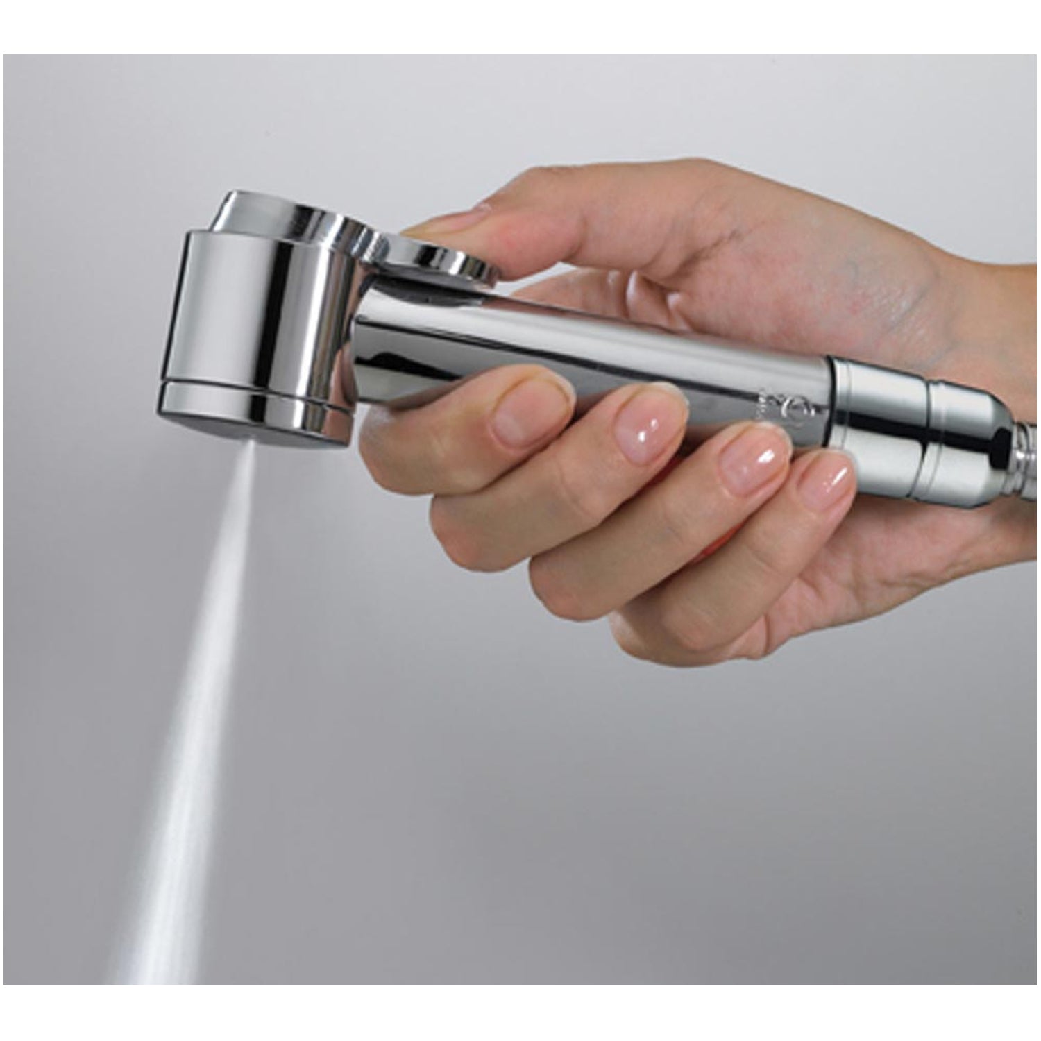 Idrogetto Paloma di Bossini con flessibile 80 cm e supporto con arresto acqua da ½ M by CeramicStore | Lo specialista del tuo bagno