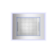 Soffione doccia acciaio inox cromo Bossini Frame Multifunzione 60x50 cm 3 getti by CeramicStore | Lo specialista del tuo bagno