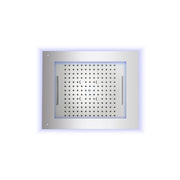 Soffione doccia acciaio inox cromo Bossini Frame Multifunzione 60x50 cm 4 getti by CeramicStore | Lo specialista del tuo bagno