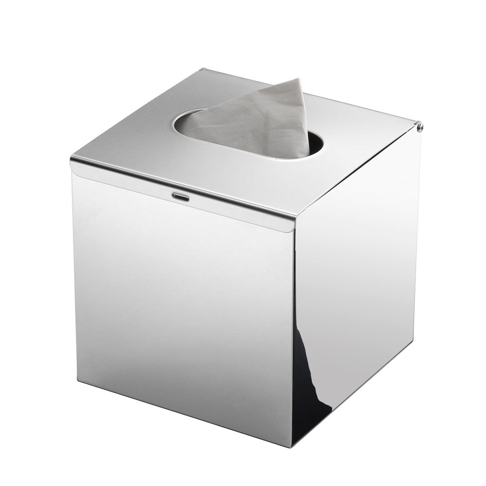 Gedy Porta Fazzoletti Da Appoggio - Cromato Lucido AISI 304 by CeramicStore | Lo specialista del tuo bagno