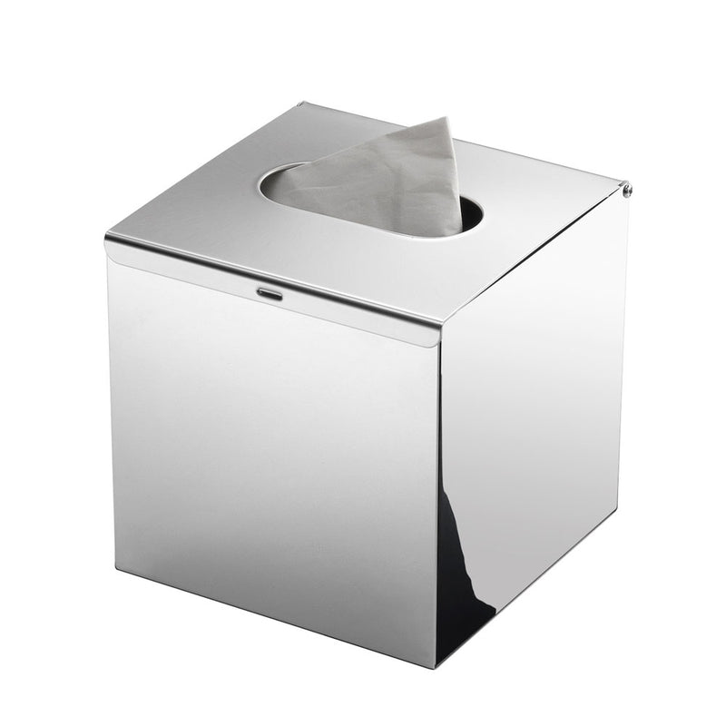 Gedy Porta Fazzoletti Da Appoggio - Cromato Lucido AISI 304 by CeramicStore | Lo specialista del tuo bagno
