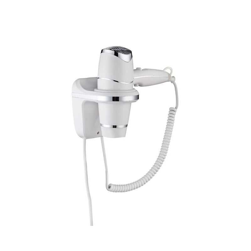 Gedy Maestrale Asciugacapelli - 1800W Parete Bianco Lucido by CeramicStore | Lo specialista del tuo bagno
