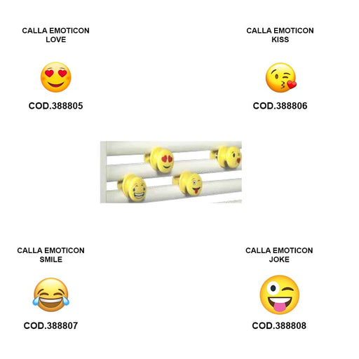 Appendino abs giallo Lazzarini Calla Emoticon Smile by CeramicStore | Lo specialista del tuo bagno