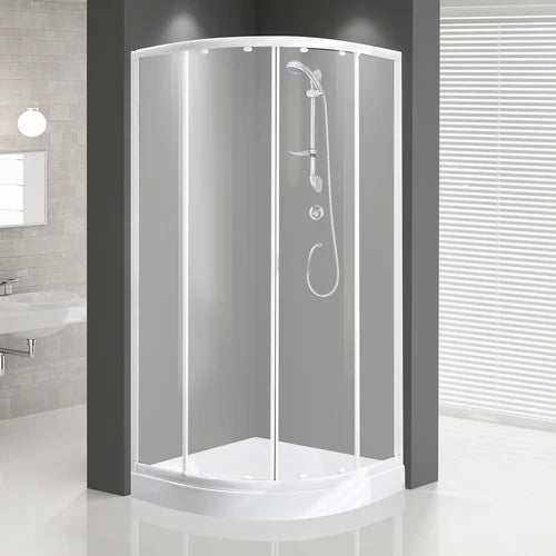 Box doccia semicircolare tris lux acrilico cm 80x80