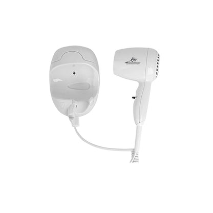 Leo Asciugacapelli a Parete Bianco Spegnimento Automatico by CeramicStore | Lo specialista del tuo bagno