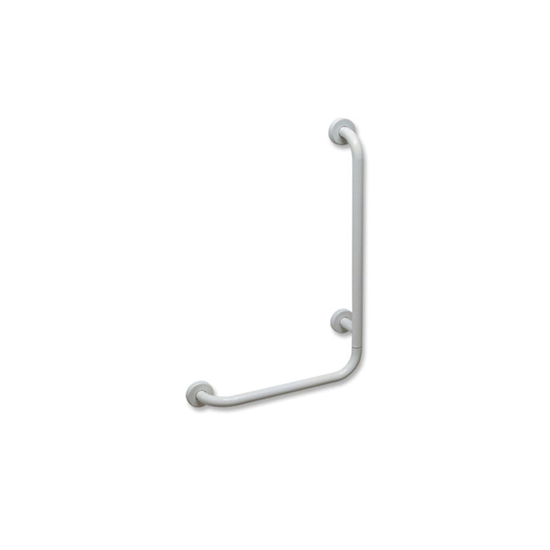 Corrimano angolare 35x65 acetalico bianco montante a destra by CeramicStore | Lo specialista del tuo bagno