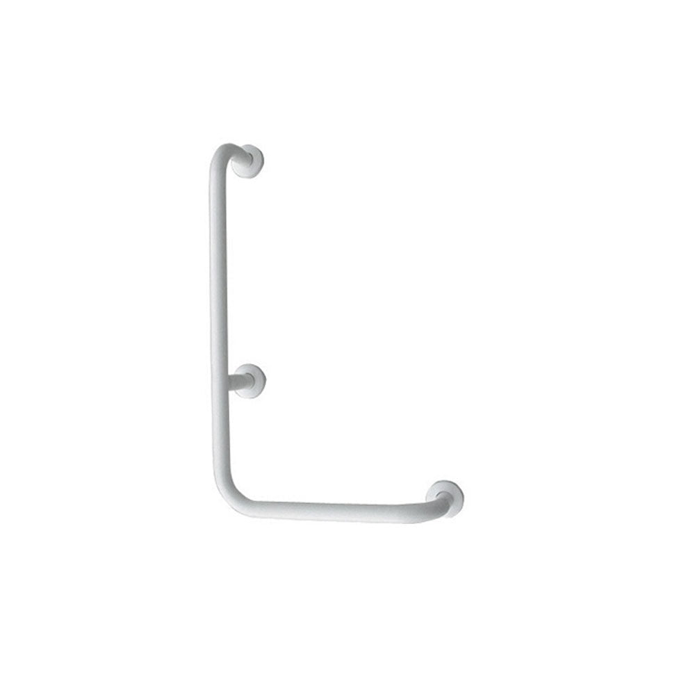 Corrimano angolare 35x65 acetalico bianco montante a sinistra by CeramicStore | Lo specialista del tuo bagno