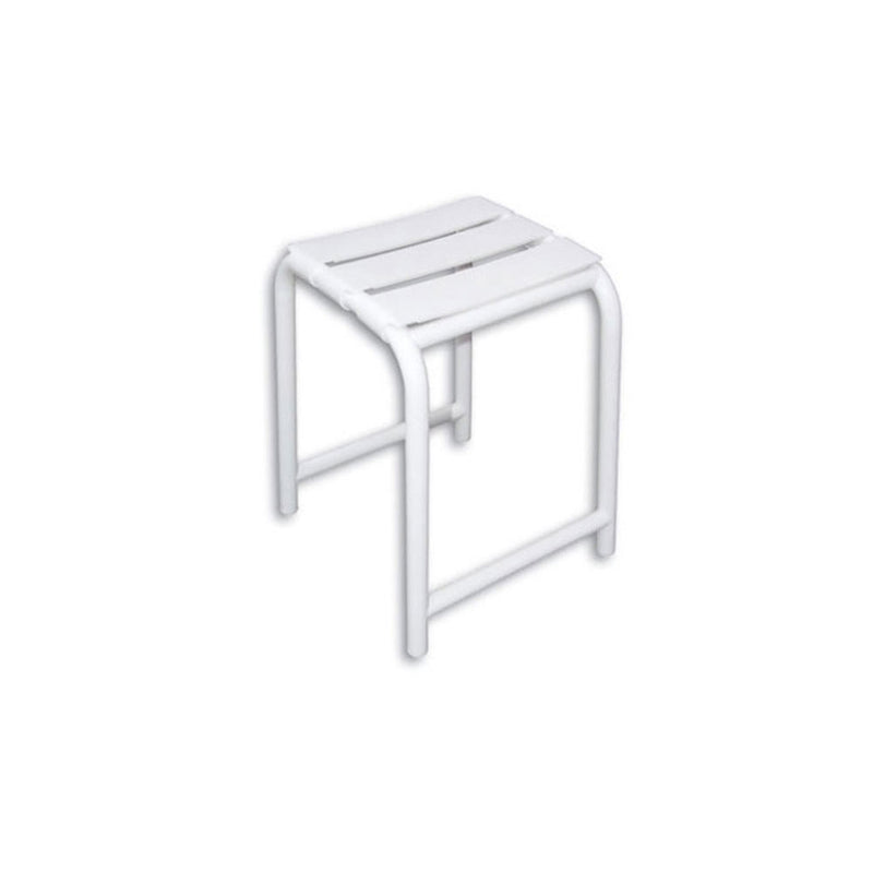 Sgabello da bagno seduta 35x28 cm adatto per anziani e disabili
