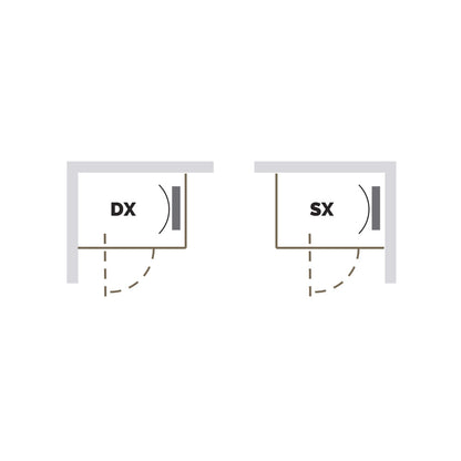 Vasca per anziani modello Dalia 1320x762x1143 mm con pannello lato sinistro by CeramicStore | Lo specialista del tuo bagno